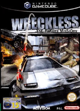 Wreckless - The Yakuza Missions box cover front